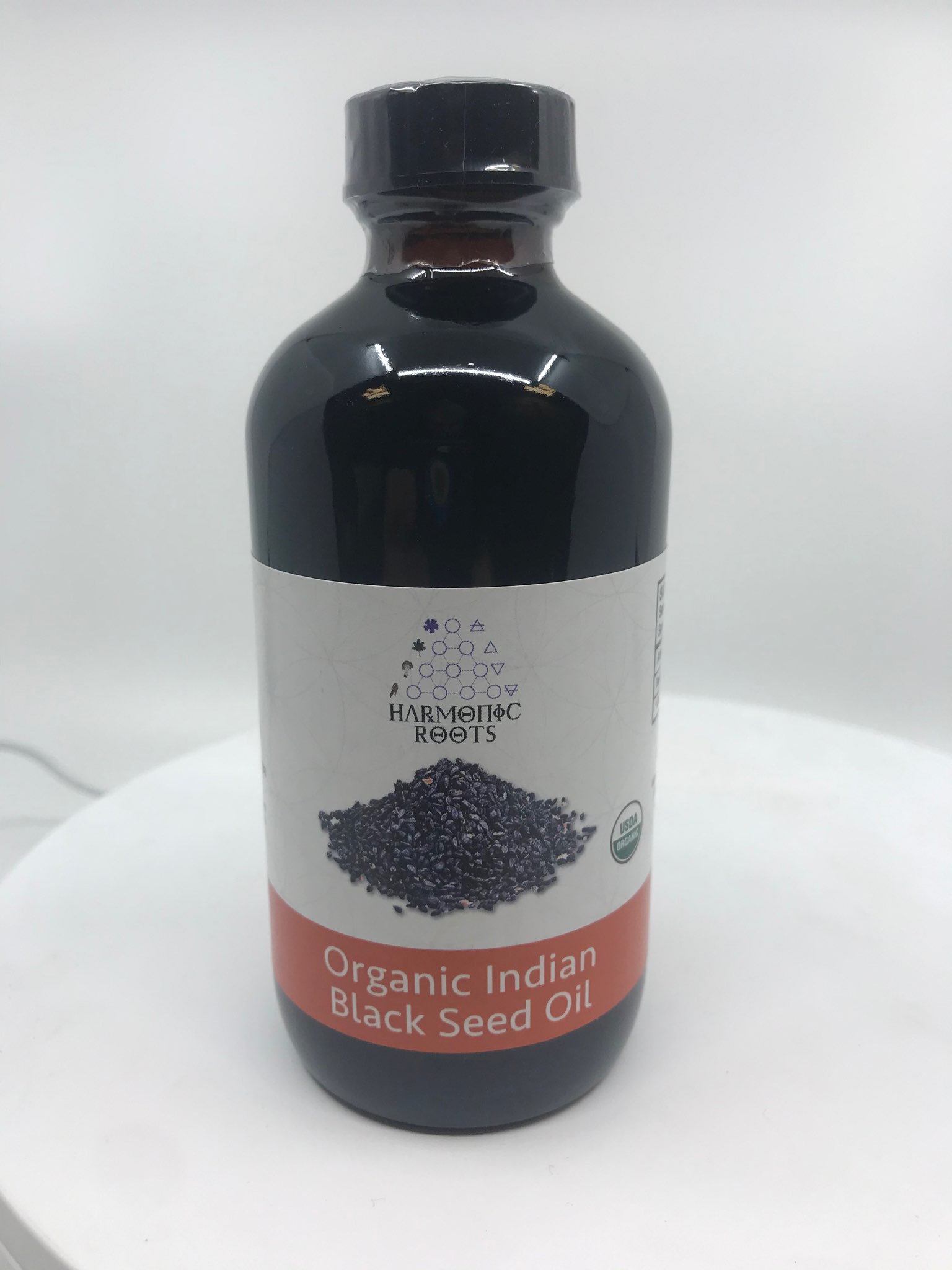 2 oz Organic Black Cumin Seed Oil: Unrefined Virgin Cold Pressed